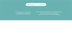 Desktop Screenshot of abhigaail.com